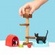 Schleich Farm World 귀여운 고양이와 새끼 고양이 놀이 시간 조각상 세트 - 9피스 현실적인 엄마 고양이와 아기 고양이 조각상 유아, 소년 및 소녀를 위한 대형 플레이 세트, 3세 이상 어린이를 위한 선물