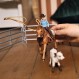 Schleich 농장 세계 로데오 로핑 플레이 세트 - 소, 펜, 밧줄이 포함된 카우걸 로데오 라이더 조각상, 사실적인 서부 로데오 농장 장난감 및 액세서리, 소년 소녀용 9피스 어린이 장난감