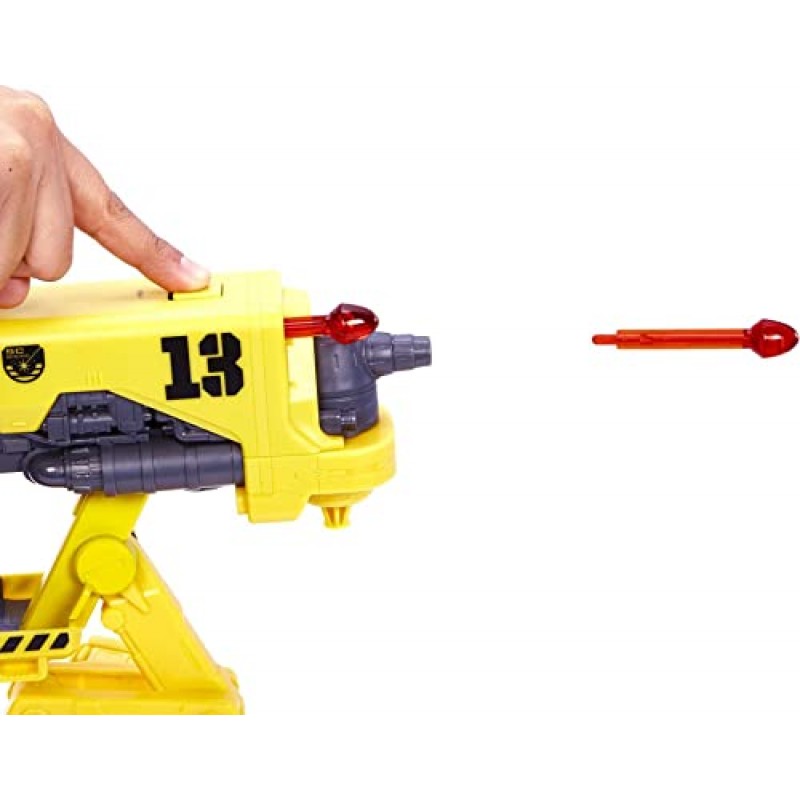 Mattel Lightyear Toys 차량 장난감, 플라즈마 드릴 5인치 규모, 들어올릴 수 있는 섀시 및 교체 가능한 블래스터