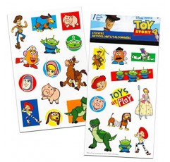 디즈니 도어러블 시리즈 5 어린이용 메가 팩 - 디즈니 도어러블 미니 픽 박스 3개와 인형 2~3개 및 토이 스토리 스티커(디즈니 수집품, 디즈니 장난감)가 포함된 번들