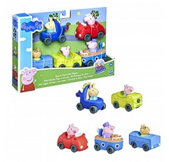 파워레인저 페파 피그 페파의 모험 페파와 친구들 미니 버기 유치원 장난감, 차량 5대, 3세 이상