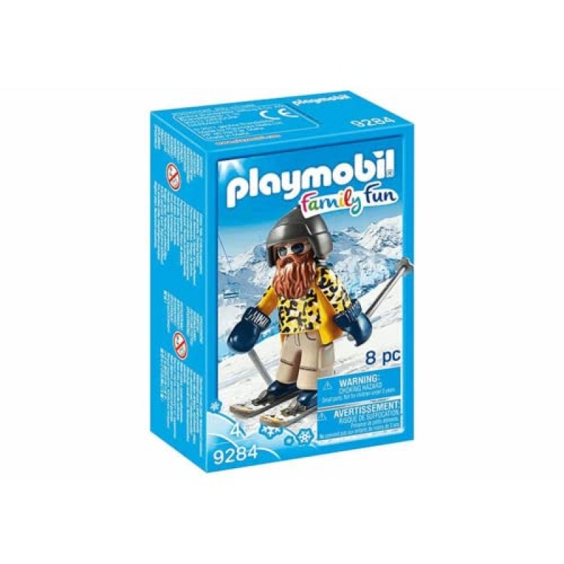 PLAYMOBIL 스키어와 폴 빌딩 세트