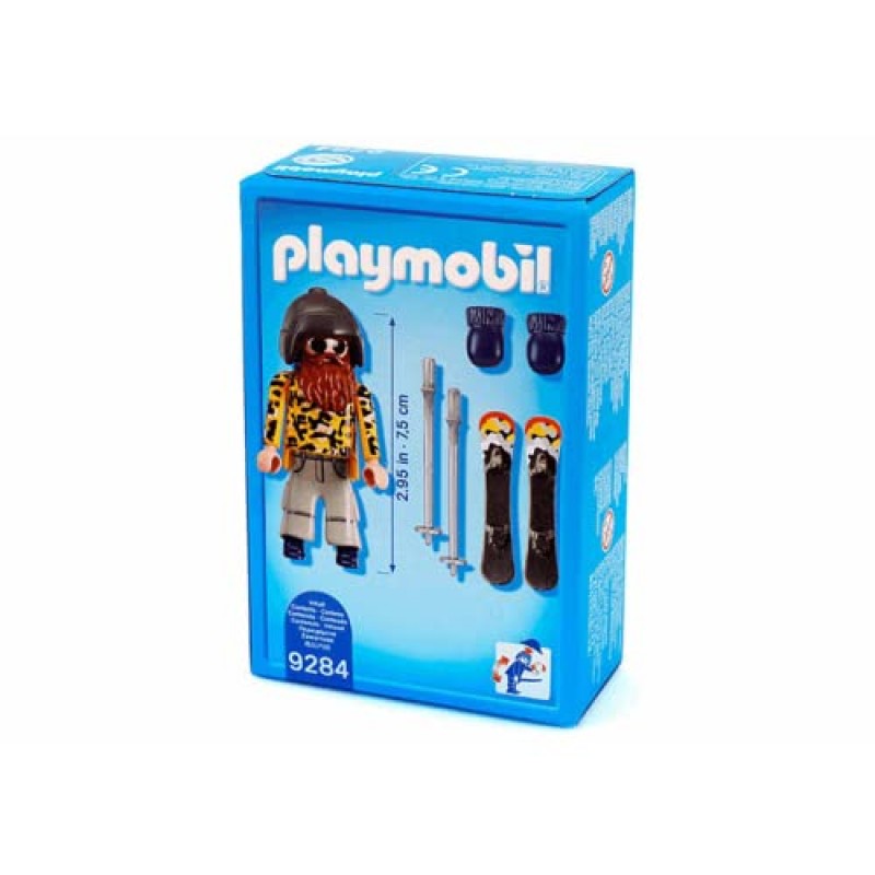 PLAYMOBIL 스키어와 폴 빌딩 세트