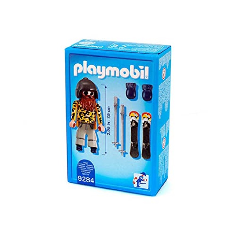 PLAYMOBIL 스키어와 폴 빌딩 세트