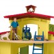 Schleich Farm World, 어린이를 위한 농장 동물 장난감 및 세트, 농장 동물 인형이 포함된 앞마당 플레이 세트, 노란색