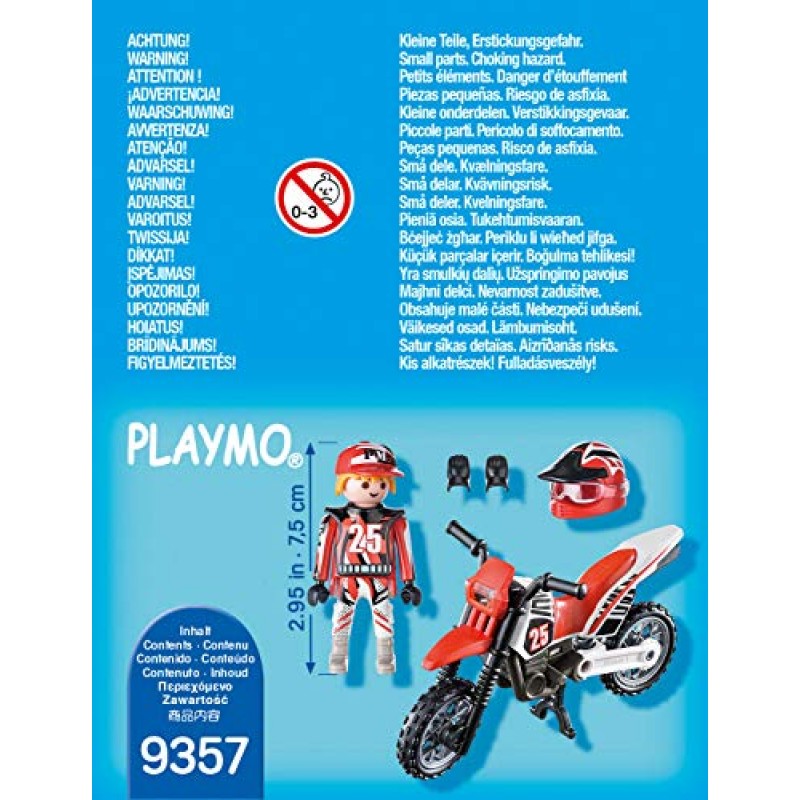 플레이모빌 스페셜 플러스 9357 모토크로스 드라이버