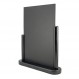 Securit Elegant Tabletop Blackboard Model A4 검정 & 흰색 액체 분필 마커 4개 세트 파인 팁