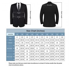 남성용 클래식 핏 수트 분리형 재킷 및 맞춤형 바지 사이즈 선택