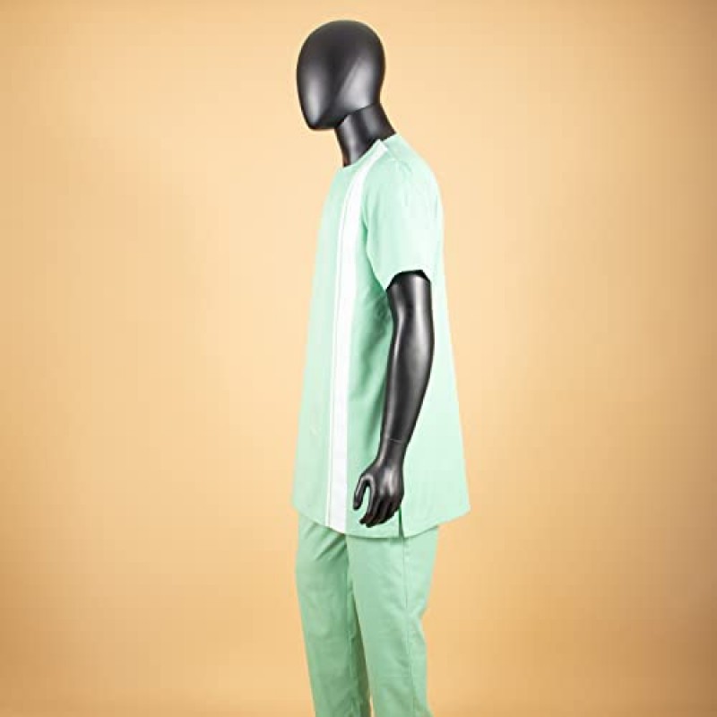 남성용 아프리카 정장 셔츠 및 바지 2 피스 세트 앙카라 복장 플러스 사이즈 캐주얼 복장 Tracksuit