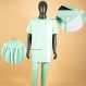 남성용 아프리카 정장 셔츠 및 바지 2 피스 세트 앙카라 복장 플러스 사이즈 캐주얼 복장 Tracksuit