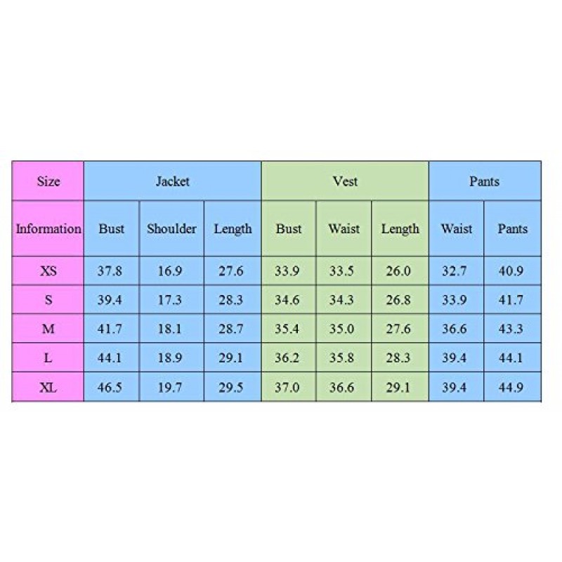 YFFUSHI 남성 원버튼 테일러링 플로럴 3피스 슬림핏 수트