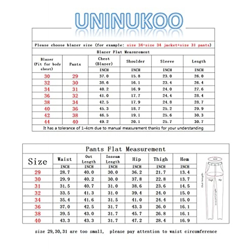UNINUKOO 남성 정장 2 조각 더블 브레스트 턱시도 정장 슬림 피트 웨딩 파티 드레스 정장 남성용 미국 사이즈 36 라이트 핑크