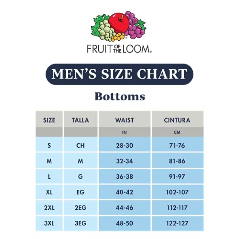 Fruit of the Loom 남성용 통기성 복서 브리프, 수분 흡수 속옷, 다양한 색상의 멀티팩