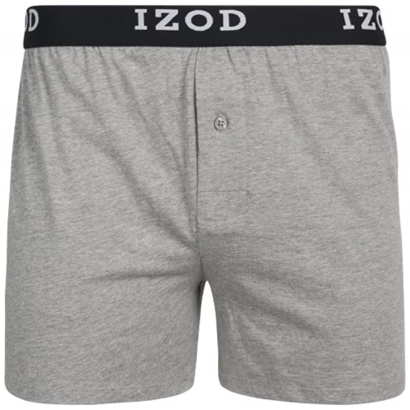 IZOD 남성용 4pk 니트 복서