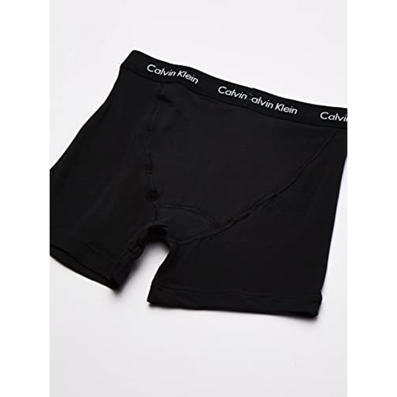 Calvin Klein 남성 코튼 스트레치 5팩 복서 브리프