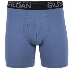 Gildan 남성 속옷 코튼 스트레치 복서 브리프, 멀티팩