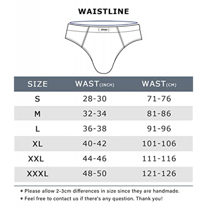 Wirarpa 남성 속옷 모달 마이크로파이버 브리프 플라이 커버 없음 허리밴드 실키 터치 언더팬츠 4 팩
