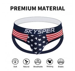 SKYSPER Jockstrap 남성용 운동 서포터 Jock Strap 남성 속옷 남성용 끈 팬티 Jockstrap 속옷