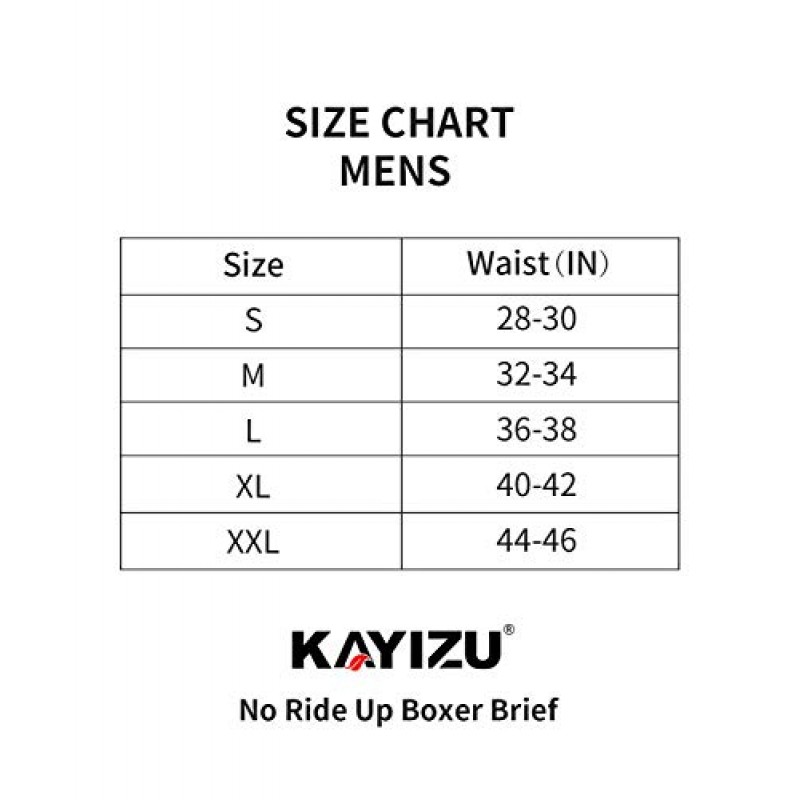 KAYIZU 브랜드 남성 속옷 Ultimate Soft Cotton Boxer Brief (6팩)