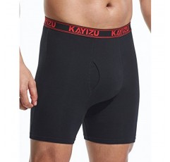 KAYIZU 브랜드 남성 속옷 Ultimate Soft Cotton Boxer Brief (6팩)