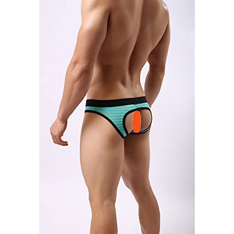 4UFIT 남성용 반투명 Jockstrap 끈 속옷 T 백 끈 팬티 G 스트링 속옷