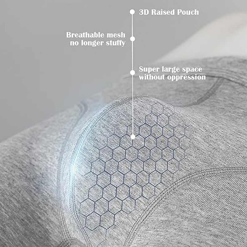 BEELIFY 남성 속옷 복서 브리프 - 남성용 면 컴포트 소프트 복서 브리프 - 수분 흡수 통기성