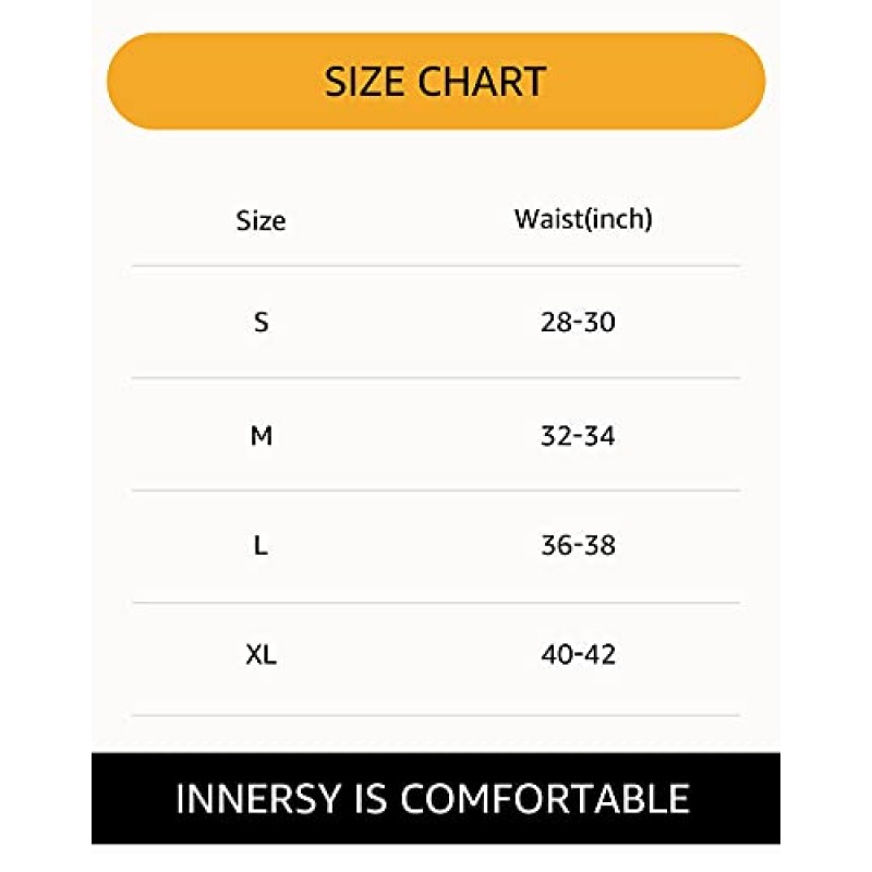 INNERSY 남성용 냉각 얇은 메쉬 복서 브리프 통기성 속건성 속옷 4팩