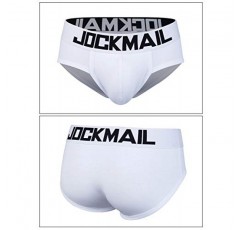 JOCKMAIL 남성용 브리프 스포츠 통기성 속옷 섹시한 파우치 복서 브리프