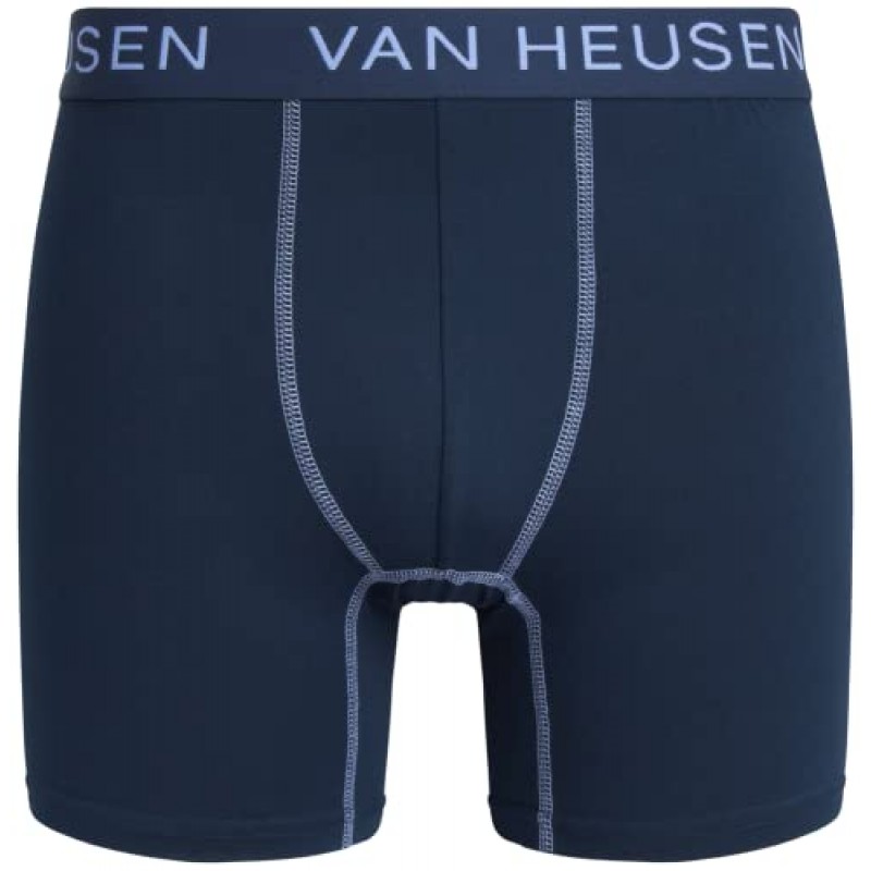 Van Heusen 남성 속옷 - 컨투어 파우치가 포함된 캐주얼 스트레치 박서 브리프(3팩)