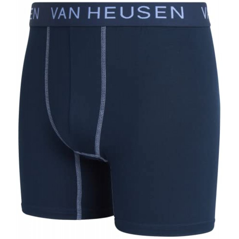 Van Heusen 남성 속옷 - 컨투어 파우치가 포함된 캐주얼 스트레치 박서 브리프(3팩)