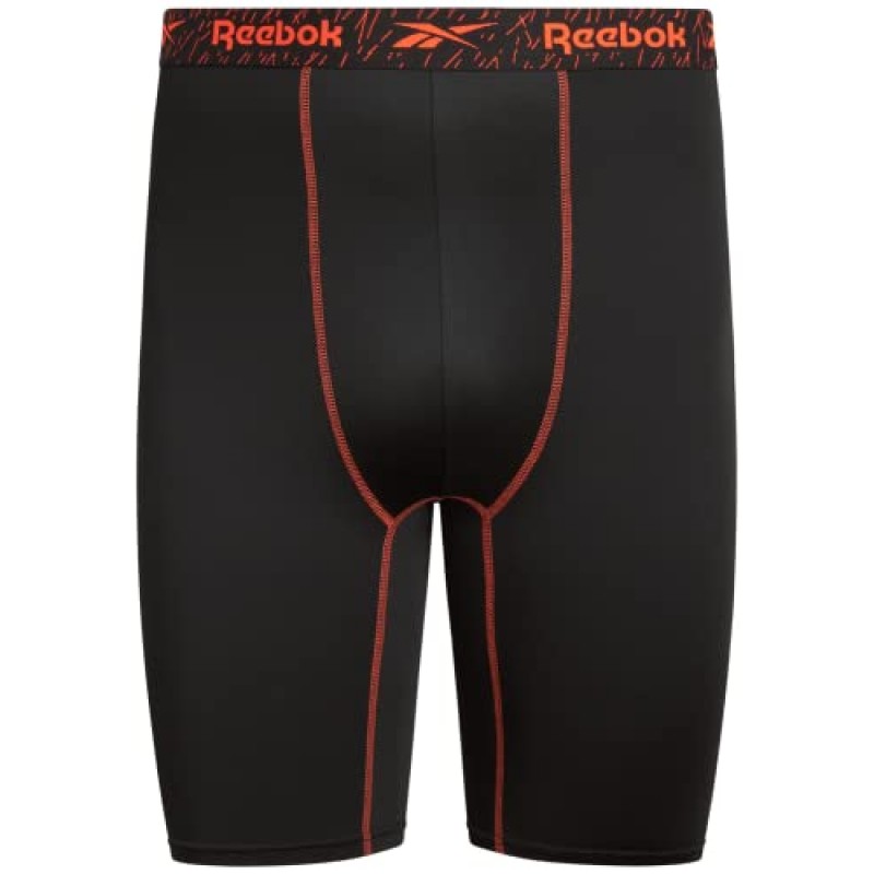 Reebok 남성 속옷 – 크고 키가 큰 긴 다리 퍼포먼스 복서 브리프(6팩)(2XL – 4XL)