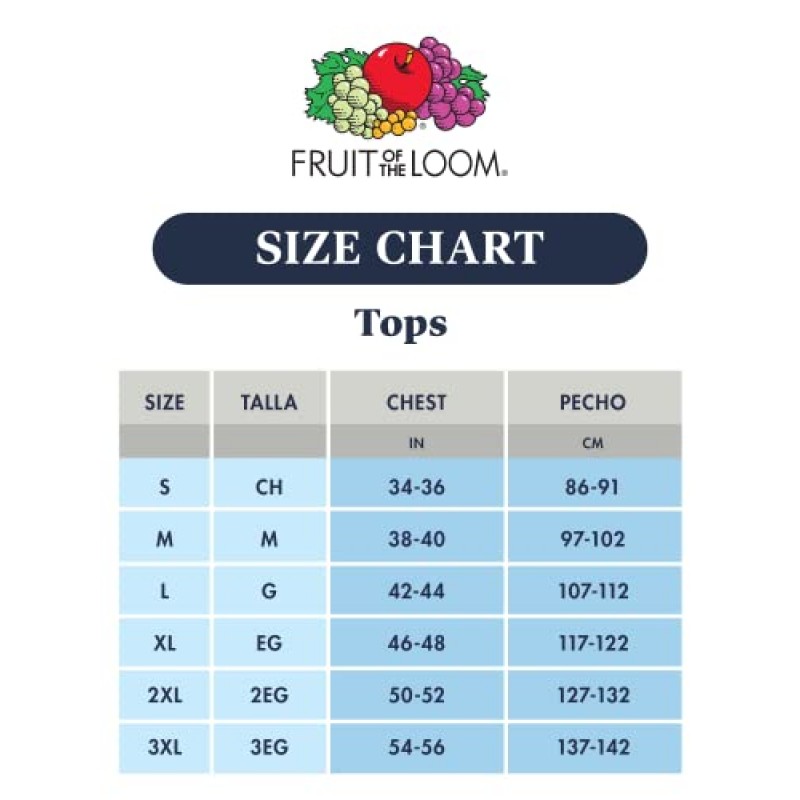 Fruit of the Loom 남성용 쿨링 언더셔츠, 속건성 및 수분 흡수