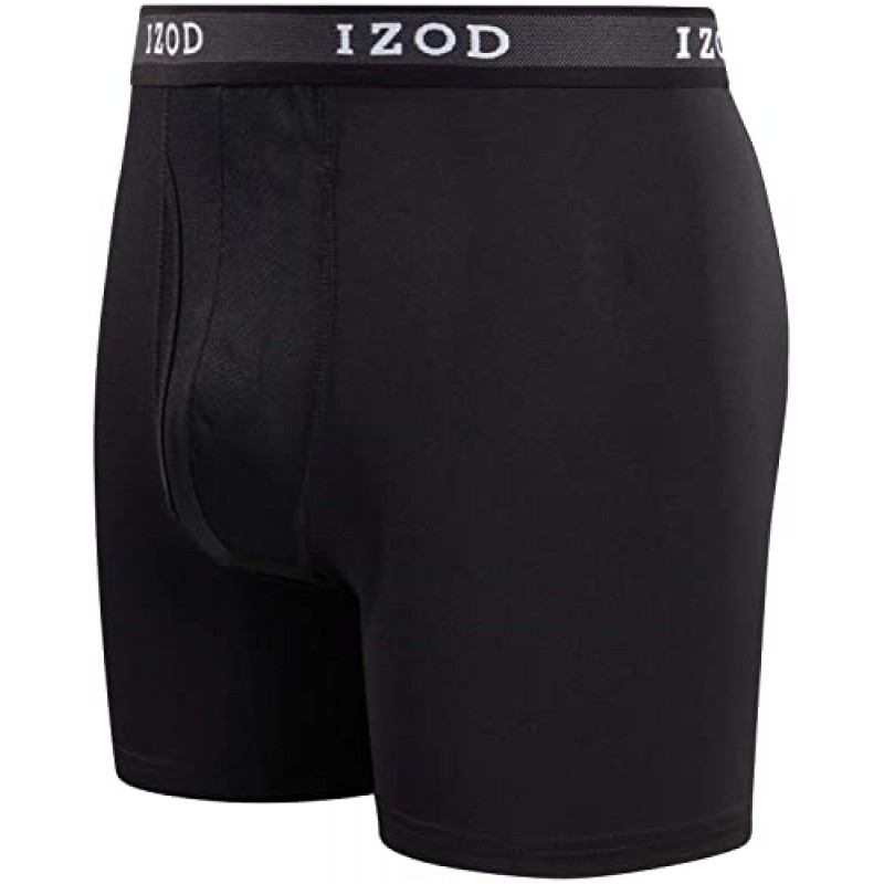 IZOD 남성용 5팩 퍼포먼스 복서 브리프