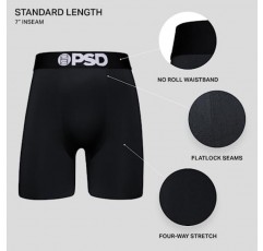 PSD 남성용 레크레이션 프린트 박서 브리프 - 수분 흡수 원단을 사용하여 통기성과 지지력이 뛰어난 남성용 속옷