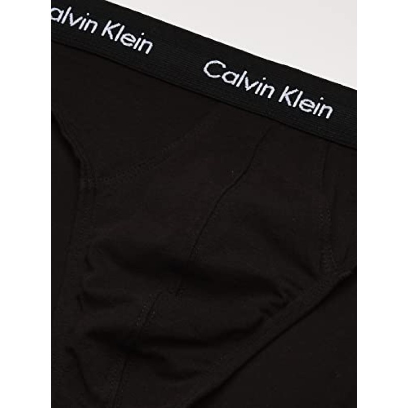 Calvin Klein 남성 코튼 스트레치 3팩 힙 브리프