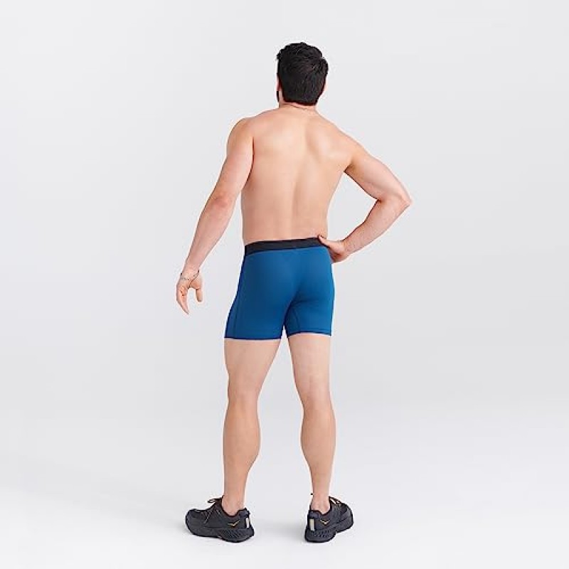 SAXX 남성용 속옷 - Quest Quick Dry Mesh Boxer Brief Fly 3 팩(주머니 지원 내장) - 남성용 속옷, 가을