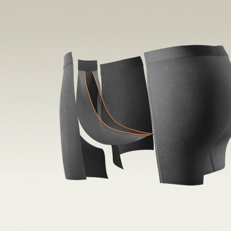 SAXX 남성 속옷 – 파우치 지지대가 내장된 VIBE 슈퍼 소프트 복서 브리프 – 2개 팩, 레이서 블루/블랙, 라지