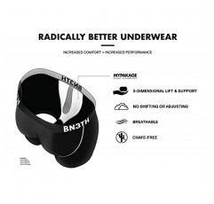 BN3TH 남성용 클래식 복서 트렁크(2팩) - 일상 착용을 위한 볼 파우치가 있는 통기성 풀온 속옷 - 3.5인치 안쪽 솔기, 롤 없음 허리밴드 및 플라이리스가 있는 슬림핏 짧은 복서 - 네이비/레트로 청록색(XL)
