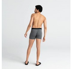 SAXX 남성 속옷 - 파우치 지지대가 내장된 바이브 슈퍼 소프트 복서 브리프 7팩 - 남성용 속옷