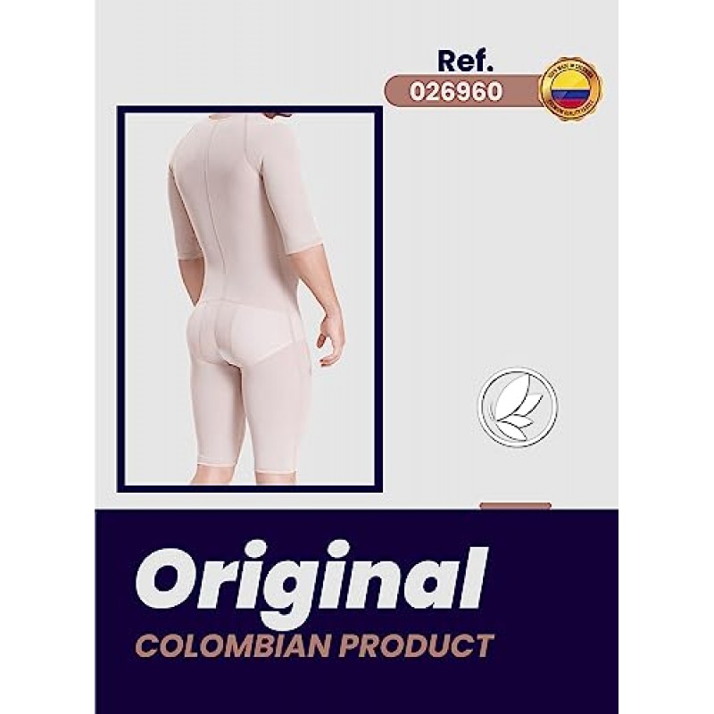 Fajitex 남성용 Fajas Colombianas para Hombre 복부, 가슴, 등, 팔, 다리 쉐이핑 거들 전신 026960