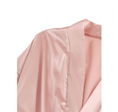 SOLY HUX 여성용 새틴 파자마 세트 4pcs 꽃 레이스 트림 캐미 란제리 잠옷 (예복 포함)