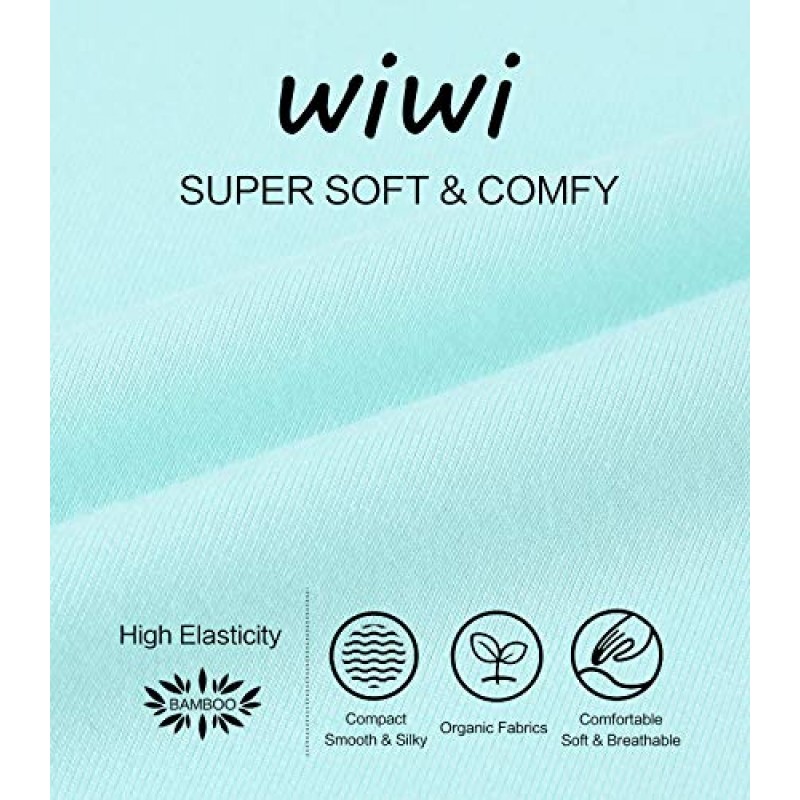 WiWi 대나무 비스코스 잠옷 여성용 부드럽고 편안한 버튼 다운 잠옷 플러스 사이즈 Pj 라운지 세트 Loungewear S-3X