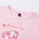KEEVICI Womens 귀여운 딸기 암소 반팔 자르기 티 & 반바지 잠옷 세트 Kawaii Print 2 Piece Sleepwear Cotton Pj Set