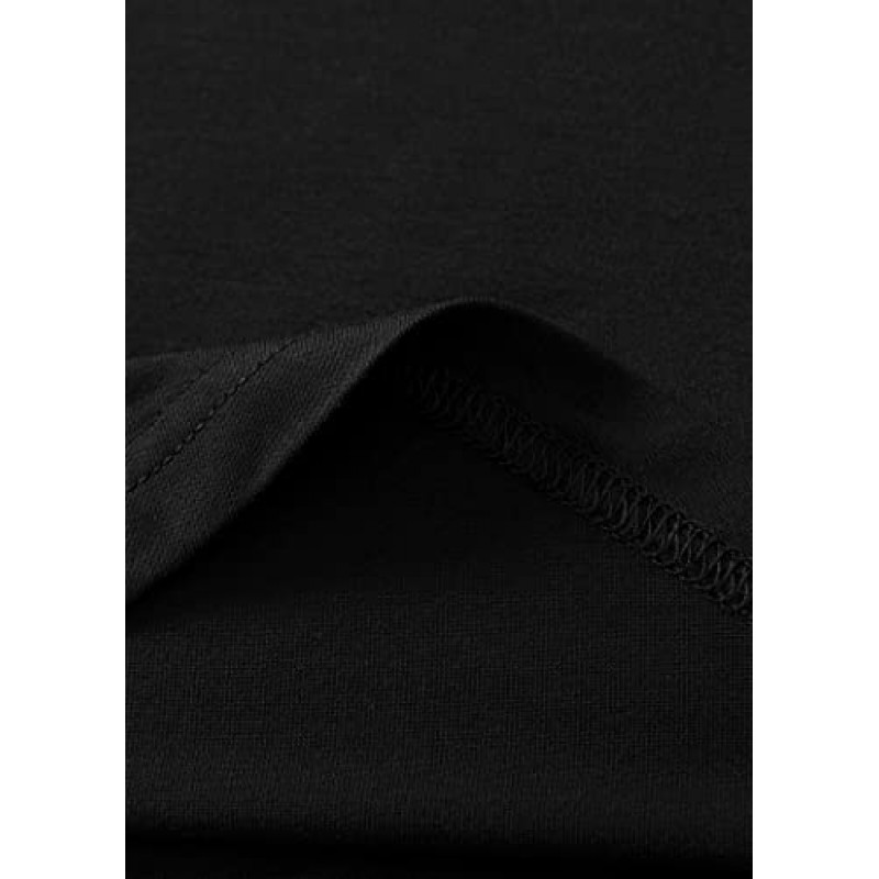 Latuza 여성용 대나무 비스코스 튜닉 탑 카프리 레깅스 잠옷 세트