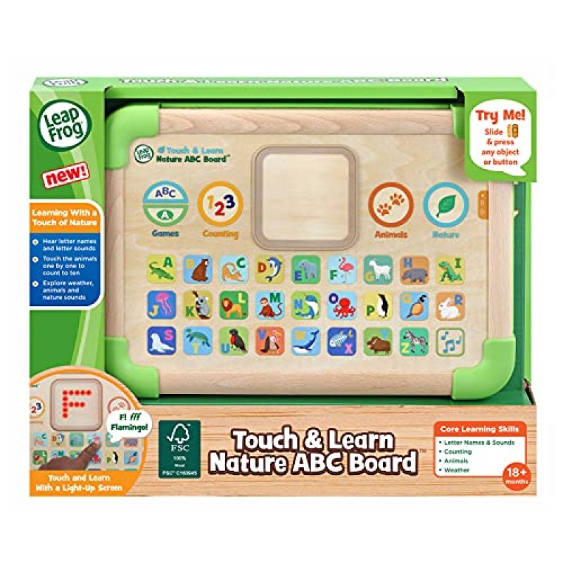 LeapFrog Touch and Learn Nature ABC 보드, 녹색