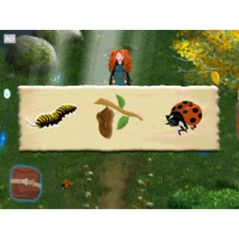 LeapFrog Disney Pixar Brave Learning Game(LeapPad 태블릿, LeapsterGS 및 Leapster Explorer와 함께 작동)