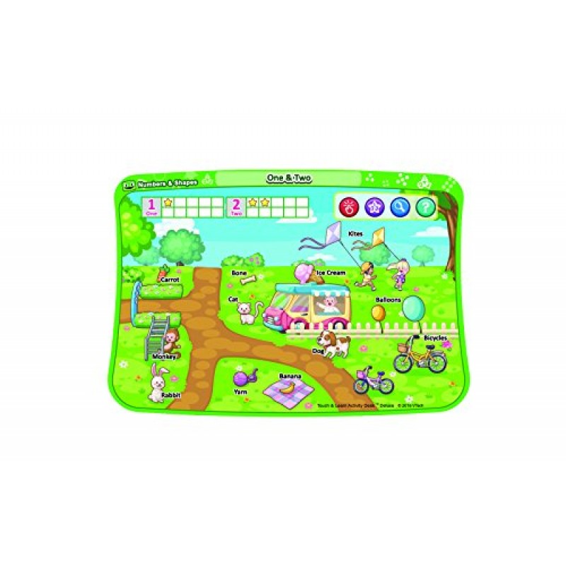 VTech Touch and Learn 활동 데스크 디럭스 확장 팩 - 숫자 및 모양