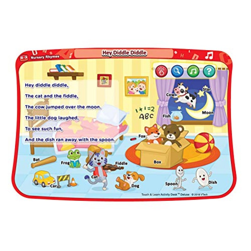 24개월~48개월용 VTech Touch and Learn 활동 데스크 디럭스 확장 팩 - 동요