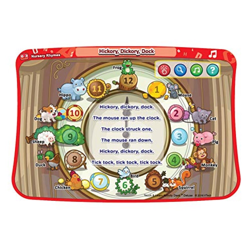 24개월~48개월용 VTech Touch and Learn 활동 데스크 디럭스 확장 팩 - 동요