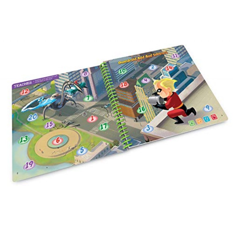 LeapFrog Leapstart 리셉션: Disney Pixar Maths in Action Activity Book(3D 강화)